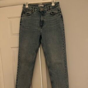 Zara Light Blue Denim Jeans